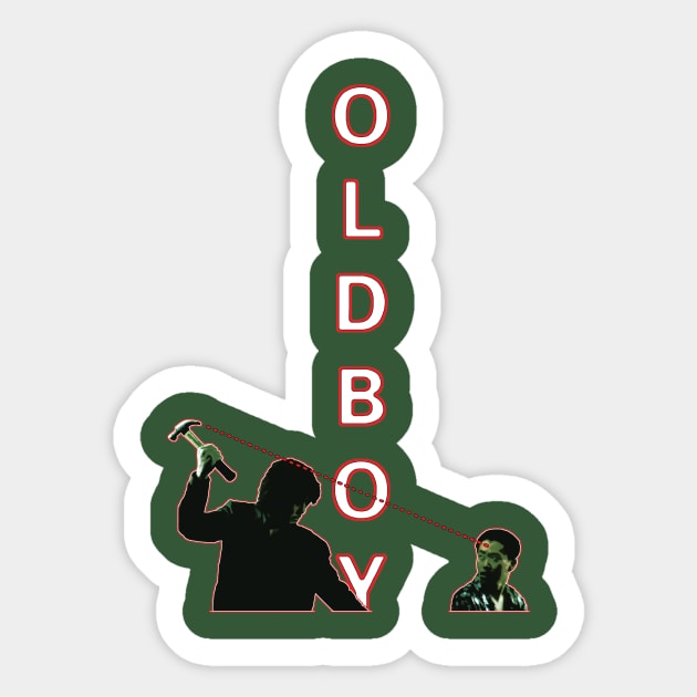 Oldboy Sticker by OmerNaor316